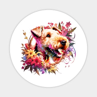 Airedale Terrier Mothers Day Dog Mom Perfect Dog Gift Magnet